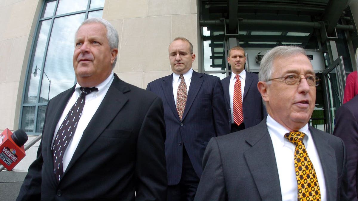 Michael Conahan, left, a disgraced ex-judge who got a sentence commutation