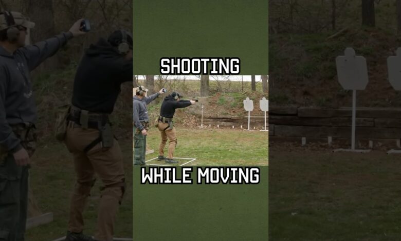 SHOOTING WHILE MOVING- PT. 1 #reel #training #youtubeshorts #military #specialforces #reels