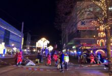 Car drives into idyllic Germany Christmas market in suspected terrorist attack: report