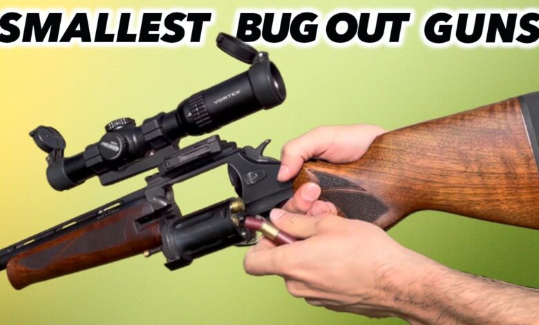 10 Smallest Bug Out Guns for Survival & SHTF Preparedness