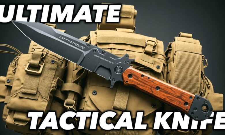 Army Ranger Reviews the Best Military Tactical Knives