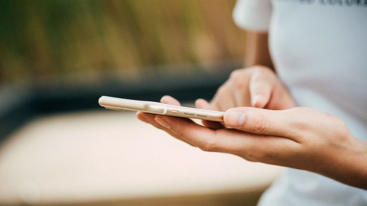 woman on cellphone