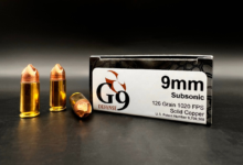 G9 Defense New 9mm 126-Grain Copper Subsonic Ammunition [FIRST LOOK]