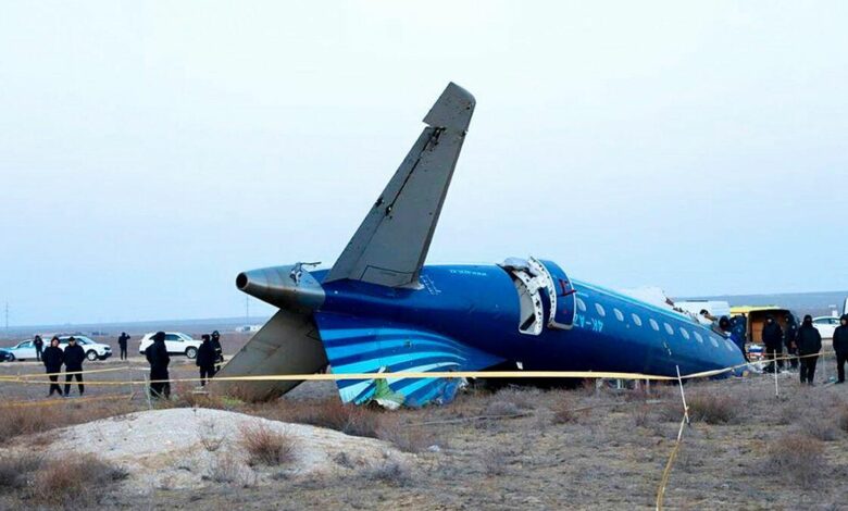 Azerbaijan Airlines Flight Reportedly Hit By Russian Missile On Christmas Day Azerbaijan Airlines Flight Reportedly Hit By Russian Missile On Christmas Day