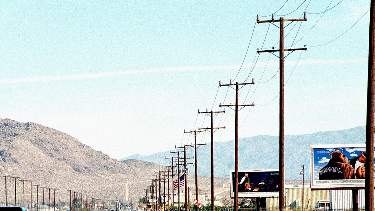 Telephone poles