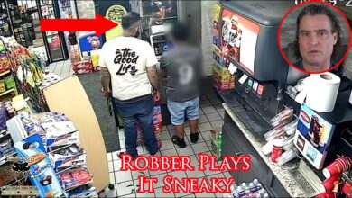 Sneaky Armed Robber Gives Plenty of Chances To Turn The Tables