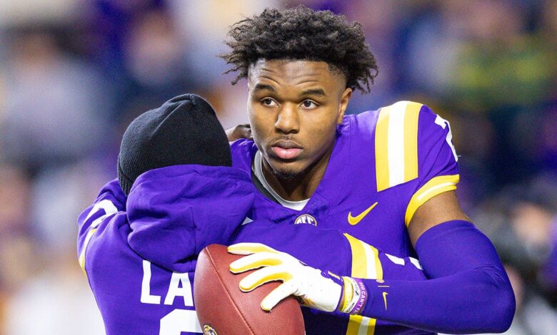 LSU star Kyren Lacy arrested in connection with deadly car crash