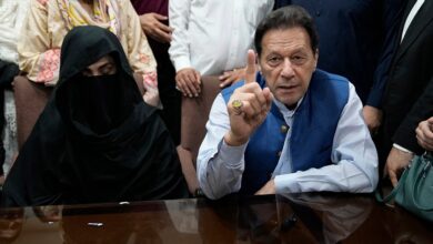 Pakistani court sentences ex-PM Imran Khan and his wife to 14 and 7 years in prison in graft case