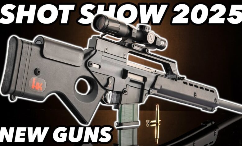 Most Talked-About NEW GUNS at SHOT Show 2025 – Must See!