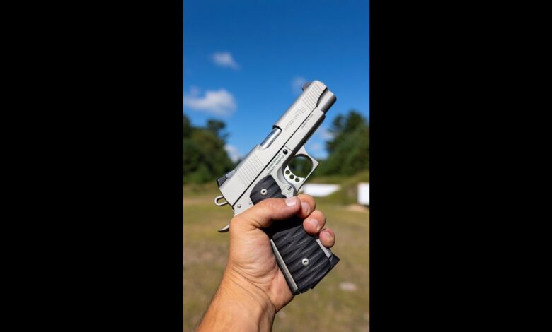 The lightest 1911 you'll ever hold! (Magna T5 Commander)