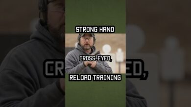 Can you reload one-handed? #shorts #military #reels #training