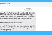 Fake toll road texts sweep America as Chinese scammers target US drivers