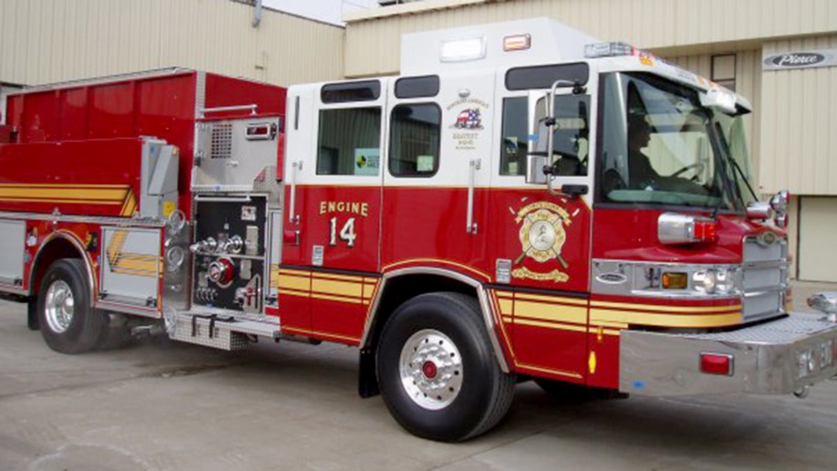 Coweta County Fire Rescue truck