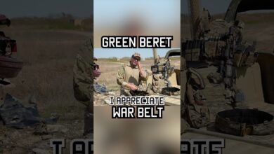 What's in a GREEN BERET war belt? #reels #military #specialforces #greenberet #shorts