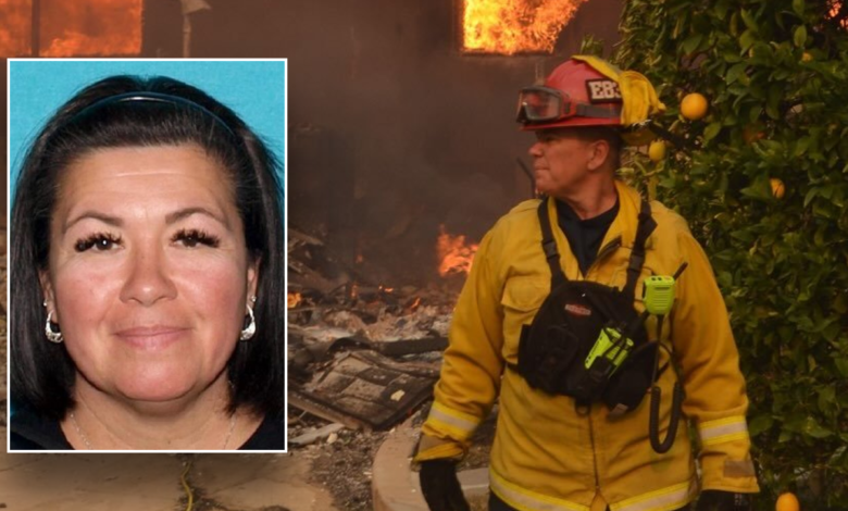 Manhunt underway after wife named as suspect in SoCal fire captain's brutal stabbing death