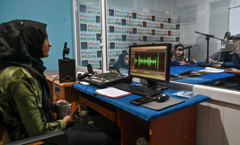 Afghanistan's only women-led radio station to resume operations after Taliban lifts suspension Afghanistan's only women-led radio station to resume operations after Taliban lifts suspension