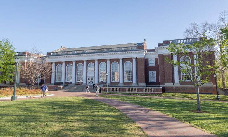 University of Virginia on edge after 'active attacker' with knife captured near campus University of Virginia on edge after 'active attacker' with knife captured near campus