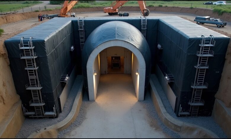 Nuclear BUNKER worth 0,000 | Installation Process by @AtlasSurvivalShelters