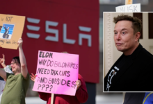 Musk claims George Soros, LinkedIn co-founder Reid Hoffman are funding 'protests' against Tesla