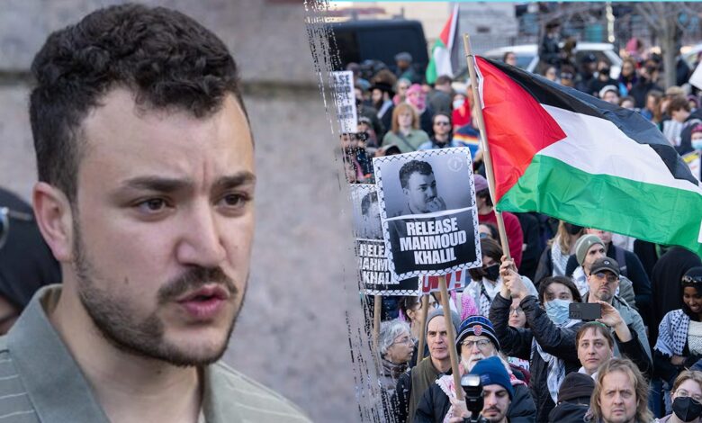 Columbia anti-Israel protest ringleader Mahmoud Khalil faces court hearing on detention Columbia anti-Israel protest ringleader Mahmoud Khalil faces court hearing on detention