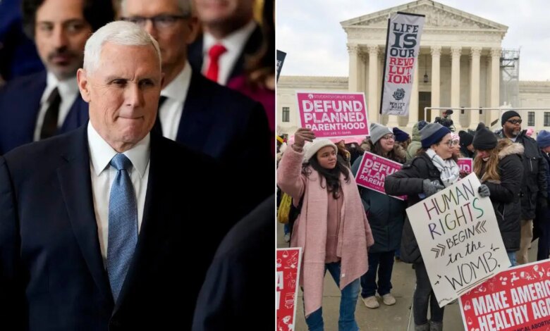 Clinton-era law 'weaponized' by Biden against pro-lifers must go, Pence group urges House GOP