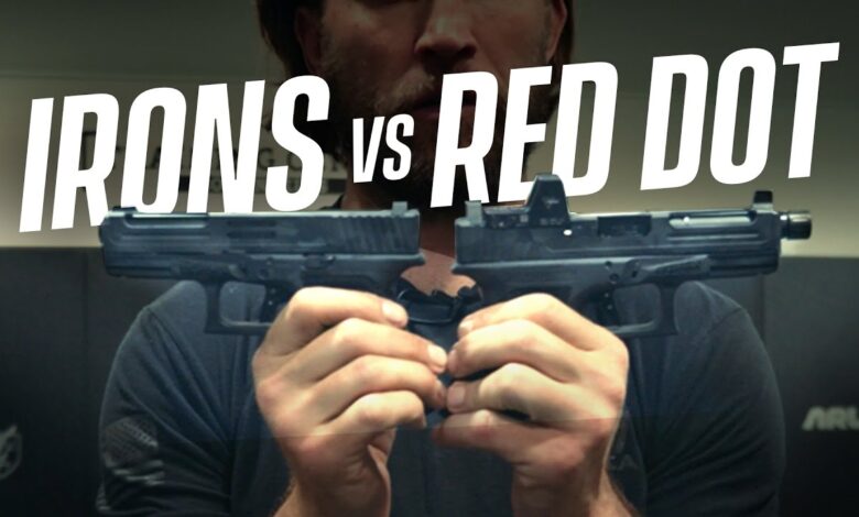 Red Dots or Iron Sights … Which Is Best? (Former Navy SEAL Reveals PROs and CONs)