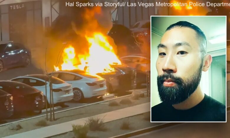 Man arrested in Molotov cocktail attack at Tesla shop in Las Vegas will also face federal charges Man arrested in Molotov cocktail attack at Tesla shop in Las Vegas will also face federal charges