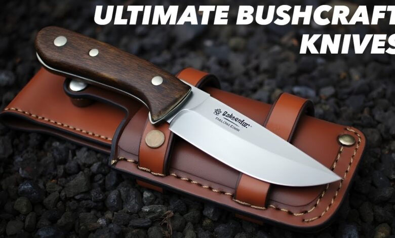 TOP 15 ULTIMATE BUSHCRAFT KNIVES ON AMAZON 2025!
