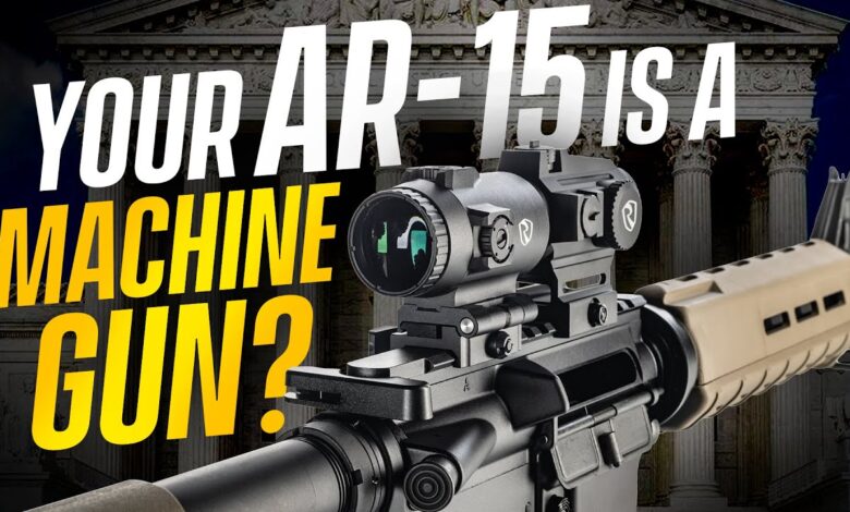 Your AR-15 Might Be Classified As A Machine Gun Now?! (​Bondi v. VanDerStok)