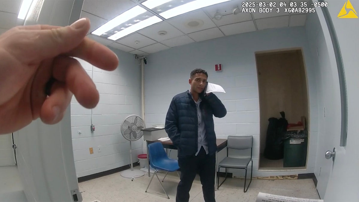 Body camera footage of Aundré Bumgardner as he calls his lawyer