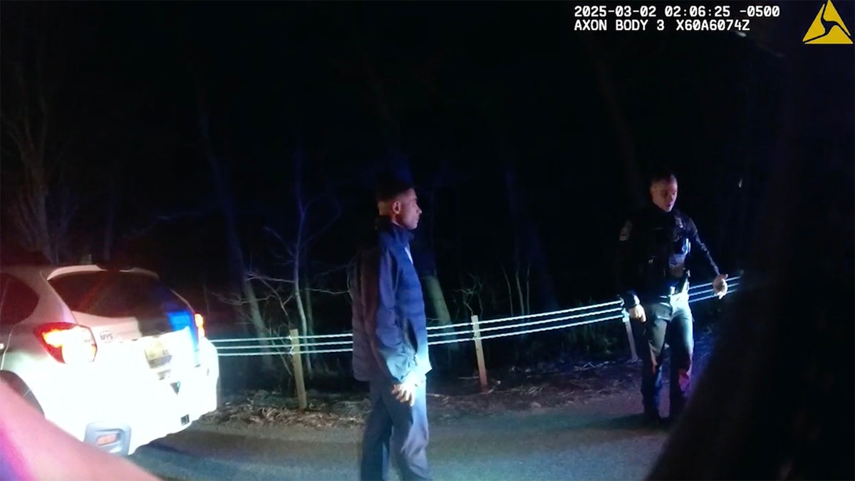 Body camera footage of Aundré Bumgardner roadside sobriety tests