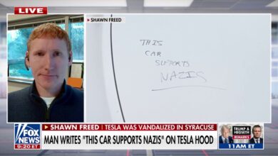 Owner of vandalized Tesla saddened that 'regular people' have been dragged into anti-Musk attacks