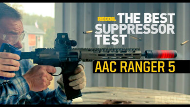 RECOIL’s The Best Suppressor Test | 5.56 NATO – Part 2: AAC Ranger 5