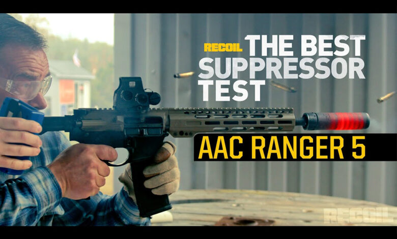 RECOIL’s The Best Suppressor Test | 5.56 NATO – Part 2: AAC Ranger 5 RECOIL’s The Best Suppressor Test | 5.56 NATO – Part 2: AAC Ranger 5