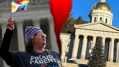 Dancing transgender hecklers shut down parents' event at blue state's capitol: 'Sad and unfortunate'