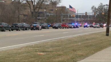 Michigan hospital shooting suspect at large, police say