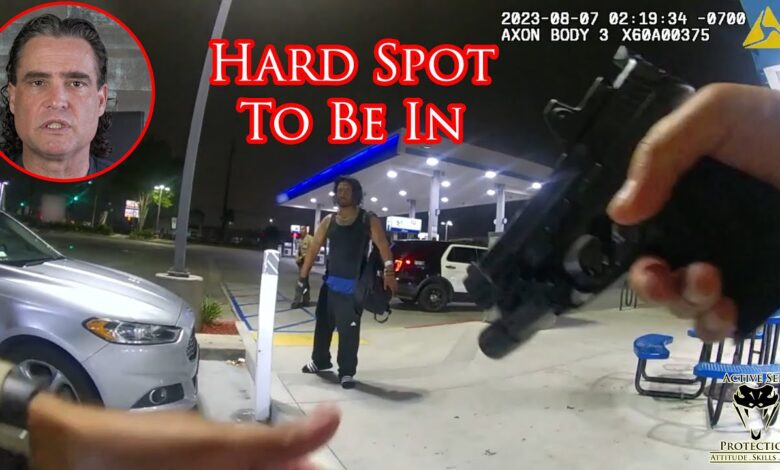 LA Sheriff's Deputies Forced Into No-Win Encounter With Noncompliant Man