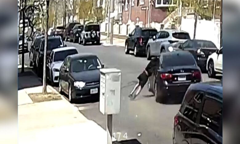 Bronx car owner dragged in street during carjacking caught on camera Bronx car owner dragged in street during carjacking caught on camera