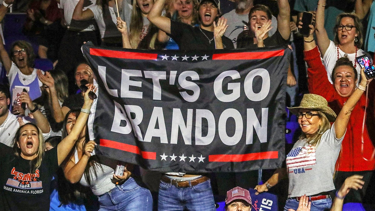 Let's go brandon sign