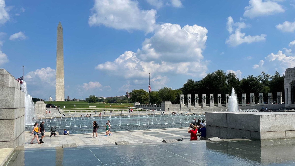 World War II Memorial in Washington, D.C. (Credit: Fox News)