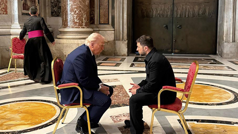 Zelensky Requested “More Weapons” In The Vatican Zelensky Requested “More Weapons” In The Vatican
