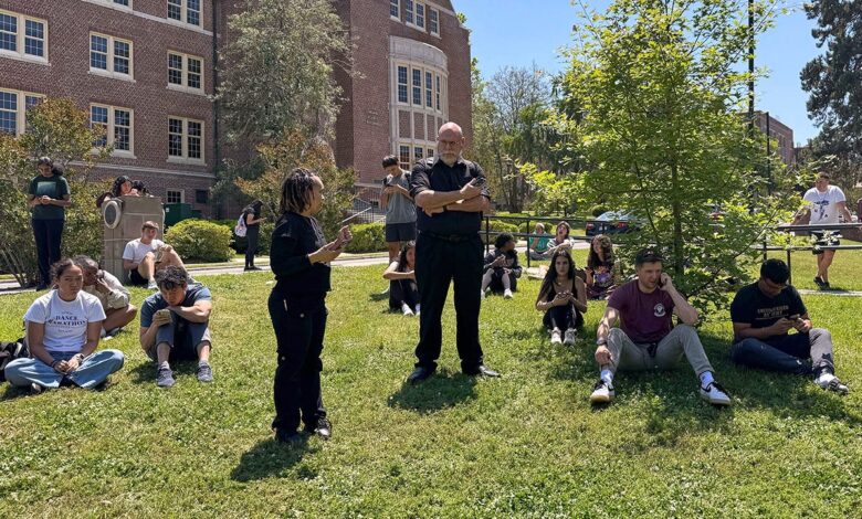 PHOTOS: Florida State University active-shooter report stuns campus PHOTOS: Florida State University active-shooter report stuns campus