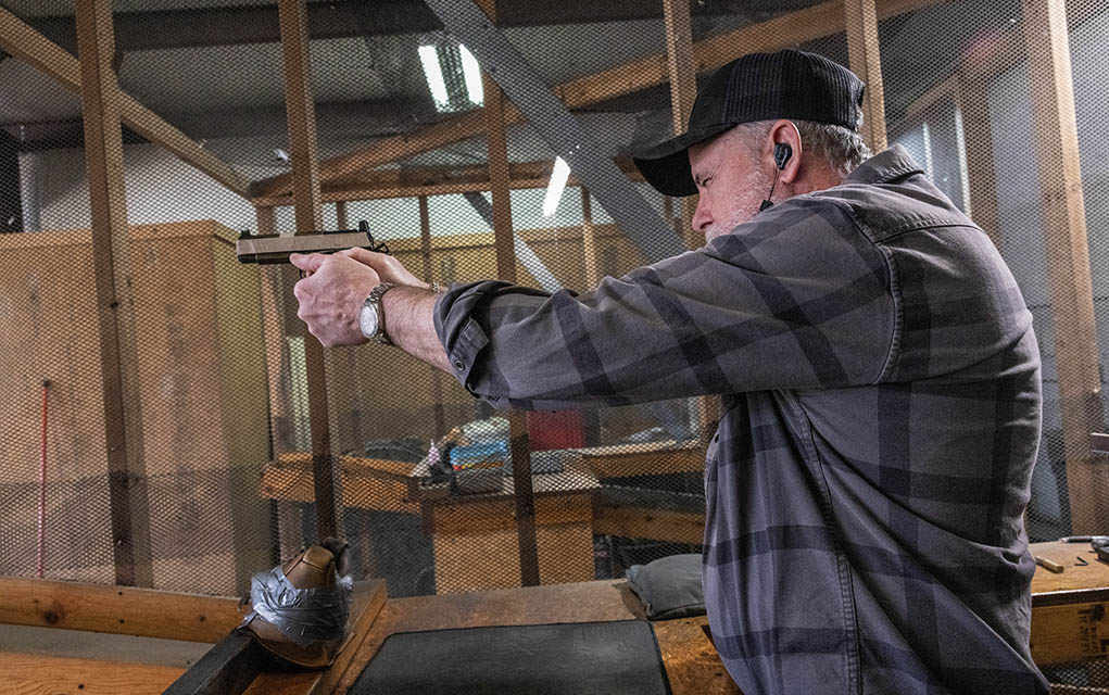 how to test pistol shooting