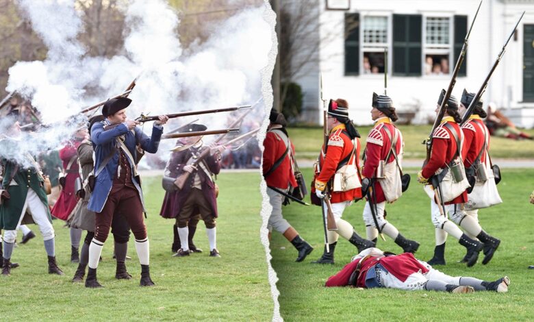 'The shot heard 'round the world' of American Revolution surrounded by controversy, intrigue: Who fired first? 'The shot heard 'round the world' of American Revolution surrounded by controversy, intrigue: Who fired first?