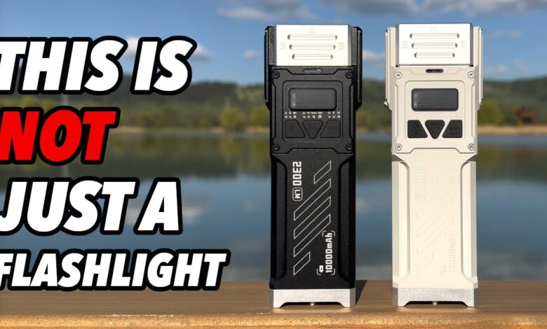 Best Multifunctional Flashlight in the World | UrFlamp U1 Review!