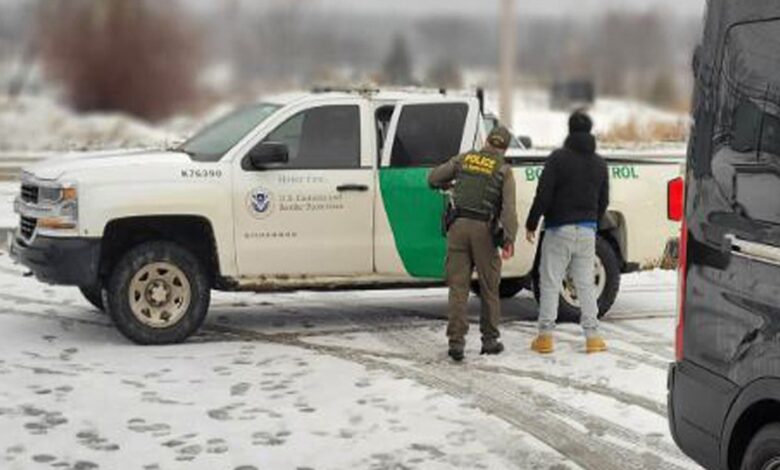 US northern border agents capture Chinese alien, surge of illegal immigrants as arrests soar in one state US northern border agents capture Chinese alien, surge of illegal immigrants as arrests soar in one state