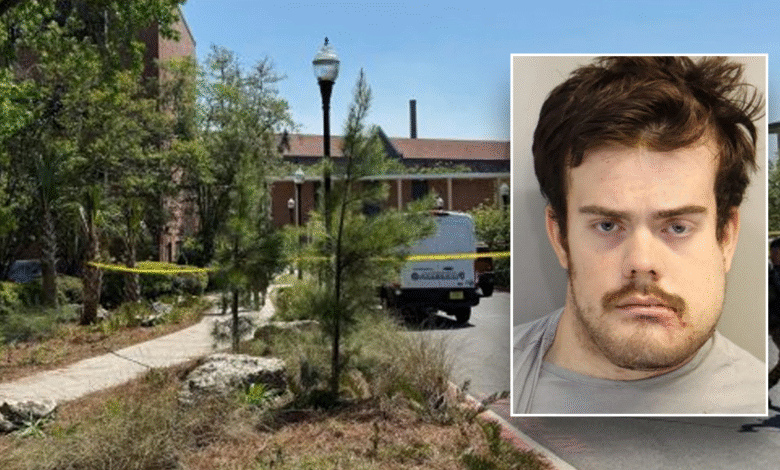 Florida State University alleged mass shooter appears in mugshot with disfigured face after hospital release Florida State University alleged mass shooter appears in mugshot with disfigured face after hospital release
