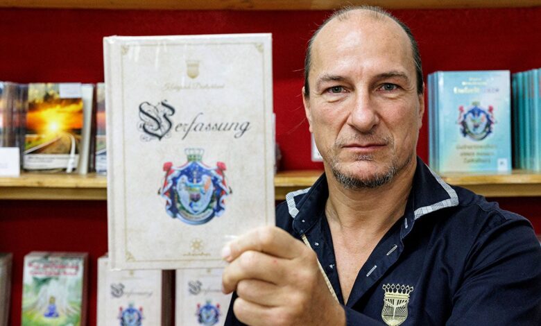 Self-proclaimed 'king of Germany' arrested in plot to overthrow government Self-proclaimed 'king of Germany' arrested in plot to overthrow government