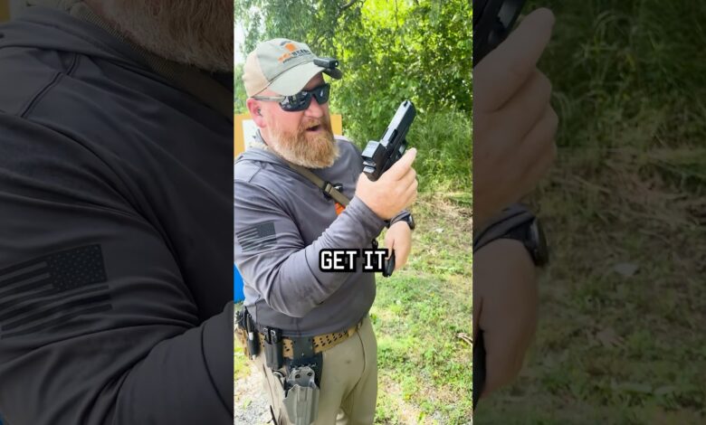 Combat reload tips with our friend Joe of Red Beard Shooting. #shorts #reels #combat #tips