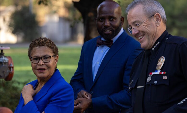 Karen Bass's former deputy mayor of public safety admits bomb threat hoax targeting Los Angeles City Hall Karen Bass's former deputy mayor of public safety admits bomb threat hoax targeting Los Angeles City Hall